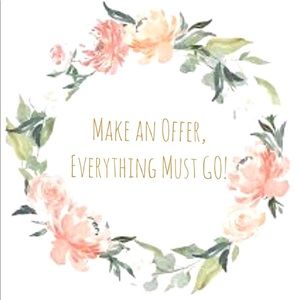 Closet Clean-out. Everything must go!